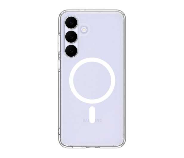 Spigen Ultra Hybrid Mag MagsaFE Do Galaxy S25 FE Clear/White - 1367300 - zdjęcie 2